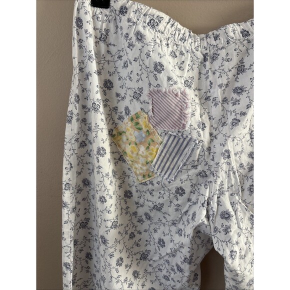 Gap Body Women’s Floral Patchwork Pajama Pants Size XS Sleep Lounge Pants - Picture 8 of 9